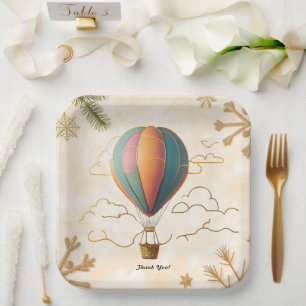 "Whispers in Air" Paper Plate