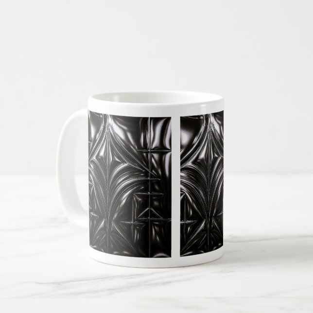 Whispers in Contrast Coffee Mug (Front Left)