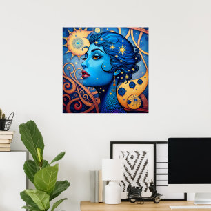 Whispers in Dot Poster