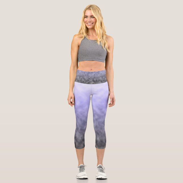 Whispers in Dusklight Capri Leggings (Front)
