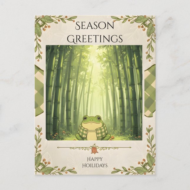 Whispers in the Bamboo Postcard (Front)