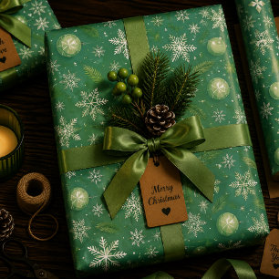 Whispers in the Pines Wrapping Paper Sheet