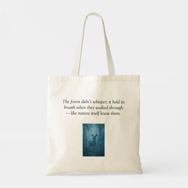 Whispers in the Rain: A Twilight-Inspired Tote (Back)