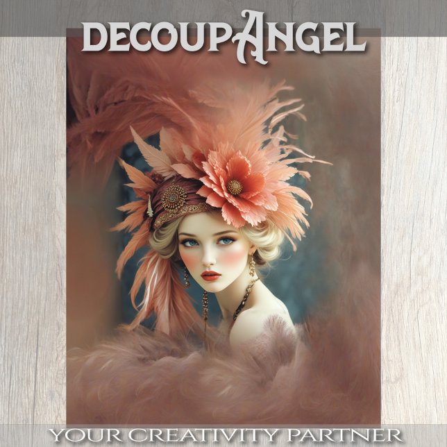 Whispers of a Bygone Era Decoupage Tissue Paper (Creator Uploaded)