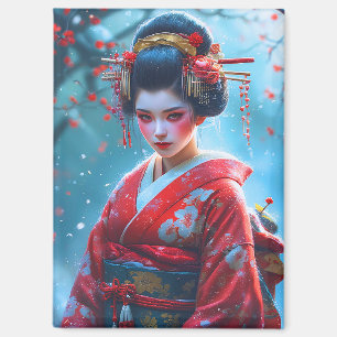 Whispers of a Crimson Maiko Magnet