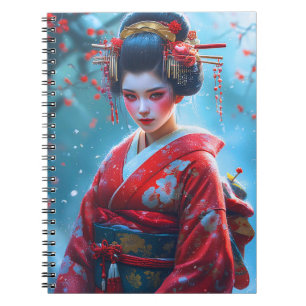 Whispers of a Crimson Maiko Notebook