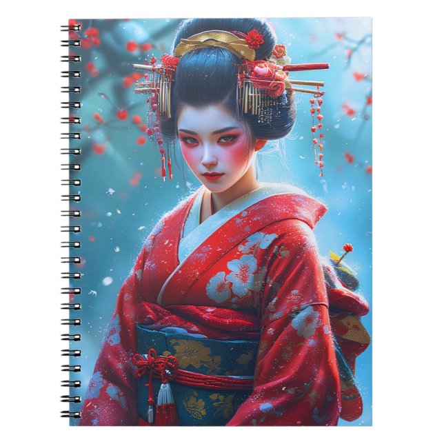 Whispers of a Crimson Maiko Notebook (Front)