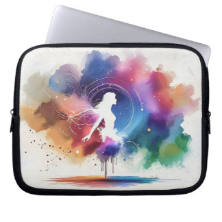 Whispers of a Rainbow Soul Laptop Sleeve