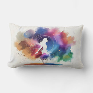 Whispers of a Rainbow Soul Lumbar Cushion