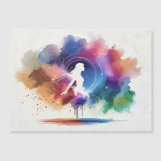 Whispers of a Rainbow Soul magnetic card