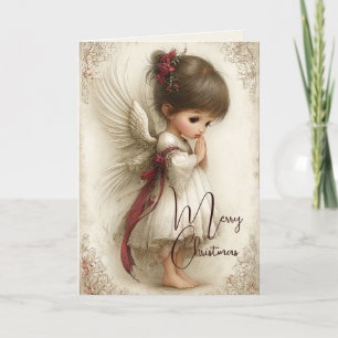 Whispers of a Winter Halo Christmas Holiday Card