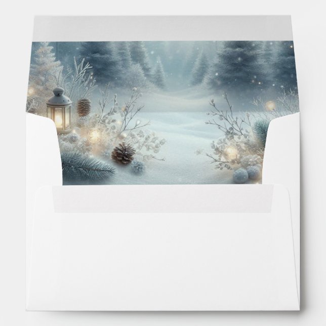 Whispers of a Winter Solstice Envelope (Back (Bottom))