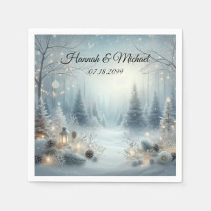 Whispers of a Winter Solstice Napkin