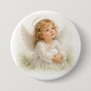 Whispers of Angels -Angelina 7.5 Cm Round Badge
