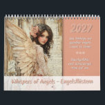Whispers of Angels – Engelsflüstern 2027 Calendar<br><div class="desc">This Angels Calendar / Cherubs Calendar / Guardian Angels Calendar (or in German: Engelkalender) is designed to bring inspiration and joy all year round. Each month showcases heartwarming illustrations of guardian angels, brought to life with vibrant colours that radiate warmth, positivity, and a spiritual atmosphere. Accompanied by uplifting angels’ sayings,...</div>