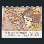 Whispers of Angels – Flüstern der Engel 2026  Calendar<br><div class="desc">Bathed in soft rose and golden tones, these angels bring beauty, grace, and gentle light. They remind us that every day holds a quiet blessing, waiting to be seen with the heart. Let their presence inspire you to walk with hope, surround yourself with beauty, and shine kindness wherever you go....</div>