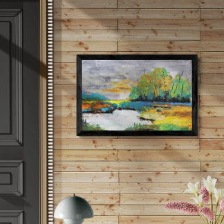 Whispers Of Autumn, Landscape Art, Poster