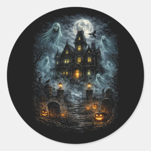 Whispers of Blackwood Manor Classic Round Sticker