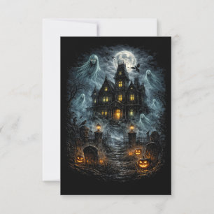 Whispers of Blackwood Manor Thank You Card