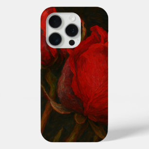 Whispers of Crimson iPhone 15 Pro Case
