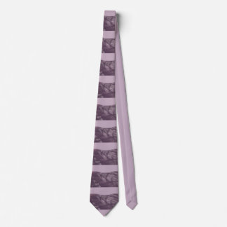  Whispers of Dawn: Lavender Mist Silk Tie