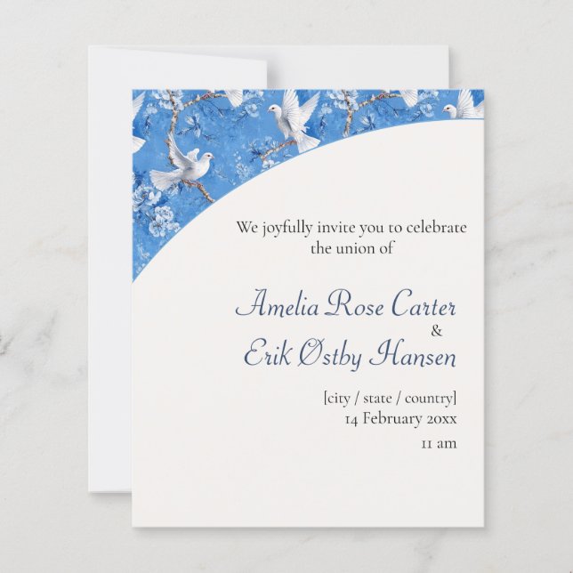 Whispers of Doves, Wedding (Front)