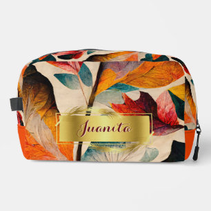 Whispers of Fall Floral Dopp Kit