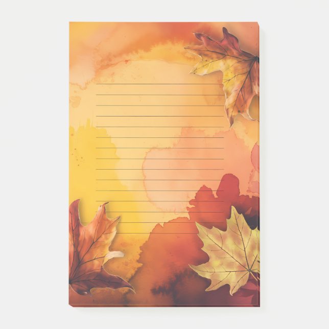 Whispers of Fall Post-it Notes (Front)