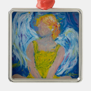 “Whispers of Love” Angel Ornament