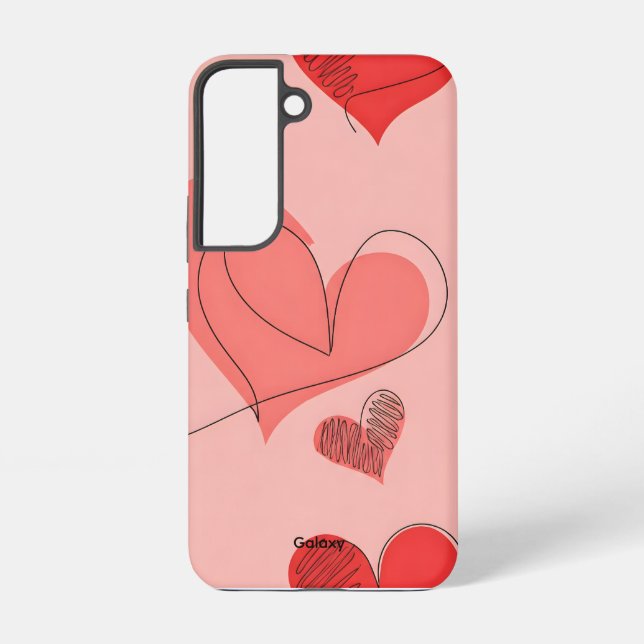 Whispers of Love Samsung Galaxy S22 Case (Back)