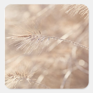 "Whispers of Nature's Beauty" Square Sticker