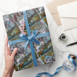 Whispers of Paris Painting by Alfred Fox Wrapping Paper