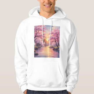 Whispers of Sakura at Sunset Hoodie