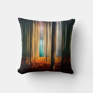 Whispers of Serenity: Abstract Silence  Cushion