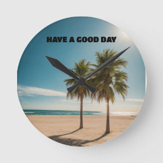 "Whispers of Serenity" wall clock