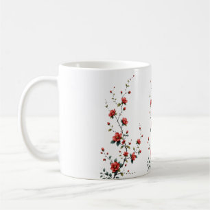 Whispers of Spring Blossoms in Quiet Bloom Petals  Coffee Mug