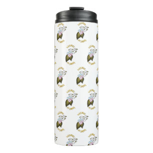 Whispers of Spring Floral T-Shirt – Romantic Bloom Thermal Tumbler