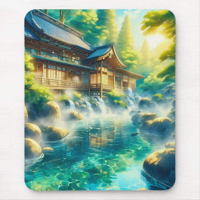 Whispers of the Cedar Stream Mouse Pad (Front)