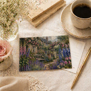 Whispers of the Cottage Garden  Postcard