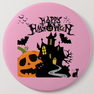 Whispers of the Graveyard pink 6 Cm Round Badge