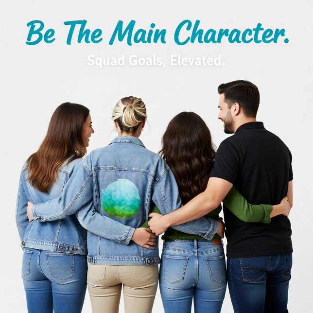 Whispers of the Horizon Denim Jacket (Creator Uploaded)