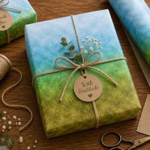Whispers of the Horizon Wrapping Paper Sheet