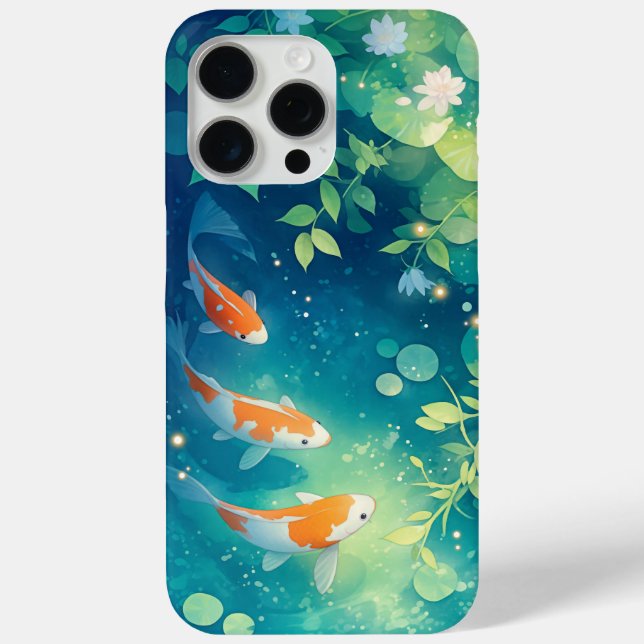 Whispers of the Koi Pond Case-Mate iPhone Case (Back)