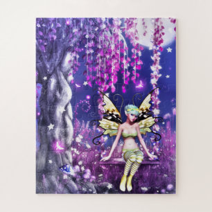 Whispers of the Moonlit Fairy Jigsaw Puzzle