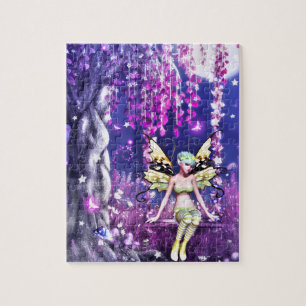Whispers of the Moonlit Fairy Jigsaw Puzzle