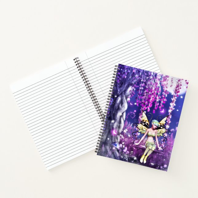 Whispers of the Moonlit Fairy Notebook (Inside)