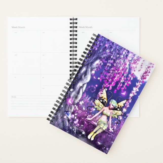 Whispers of the Moonlit Fairy Planner (Display)