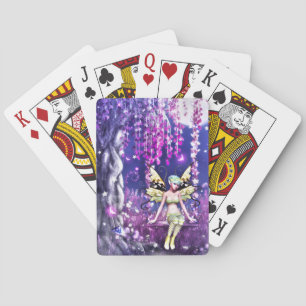 Whispers of the Moonlit Fairy Playing Cards