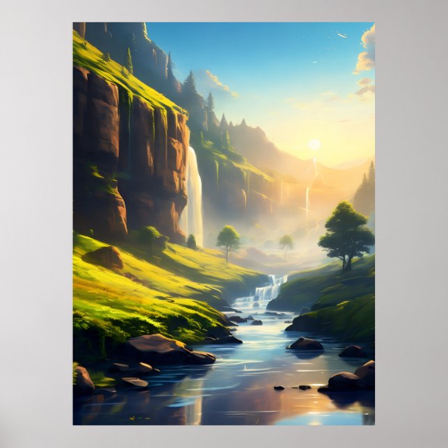 "Whispers of the Mountains" Poster (Front)