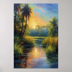 Whispers of the Muddy Swamp Poster